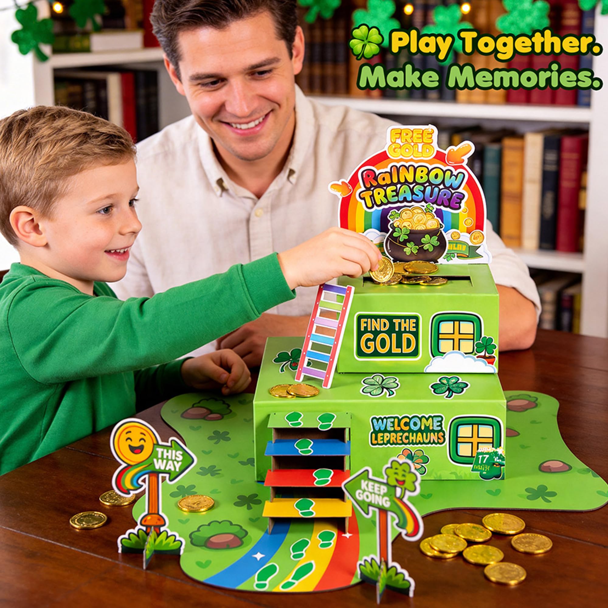 LEKSON kids crafts trap setup ideal for classroom activities.