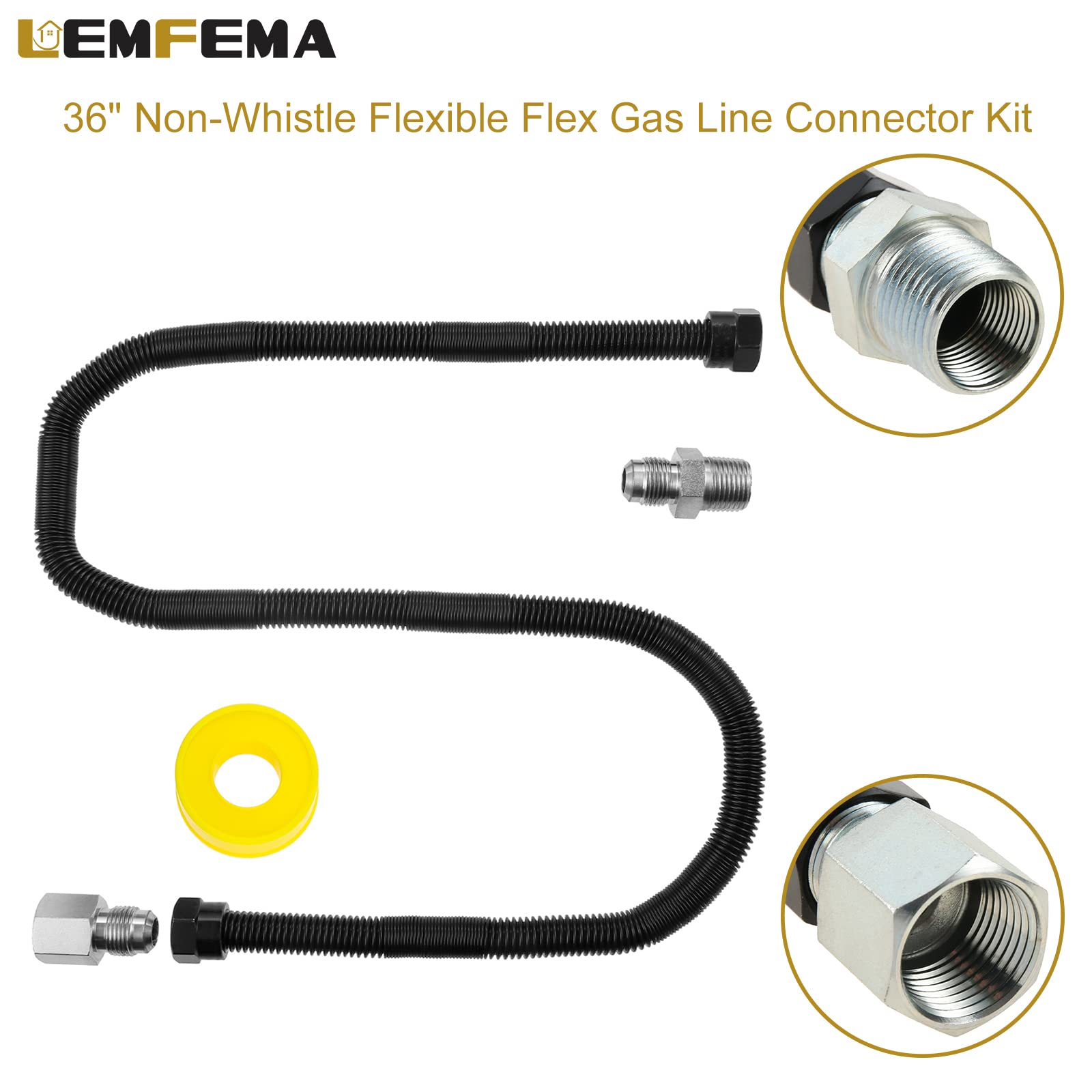 Lemfema MIP to FIP connector kit enables quick, secure gas line terminations