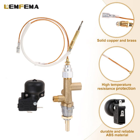 Lemfema patio heater installation step image facilitating easy setup.