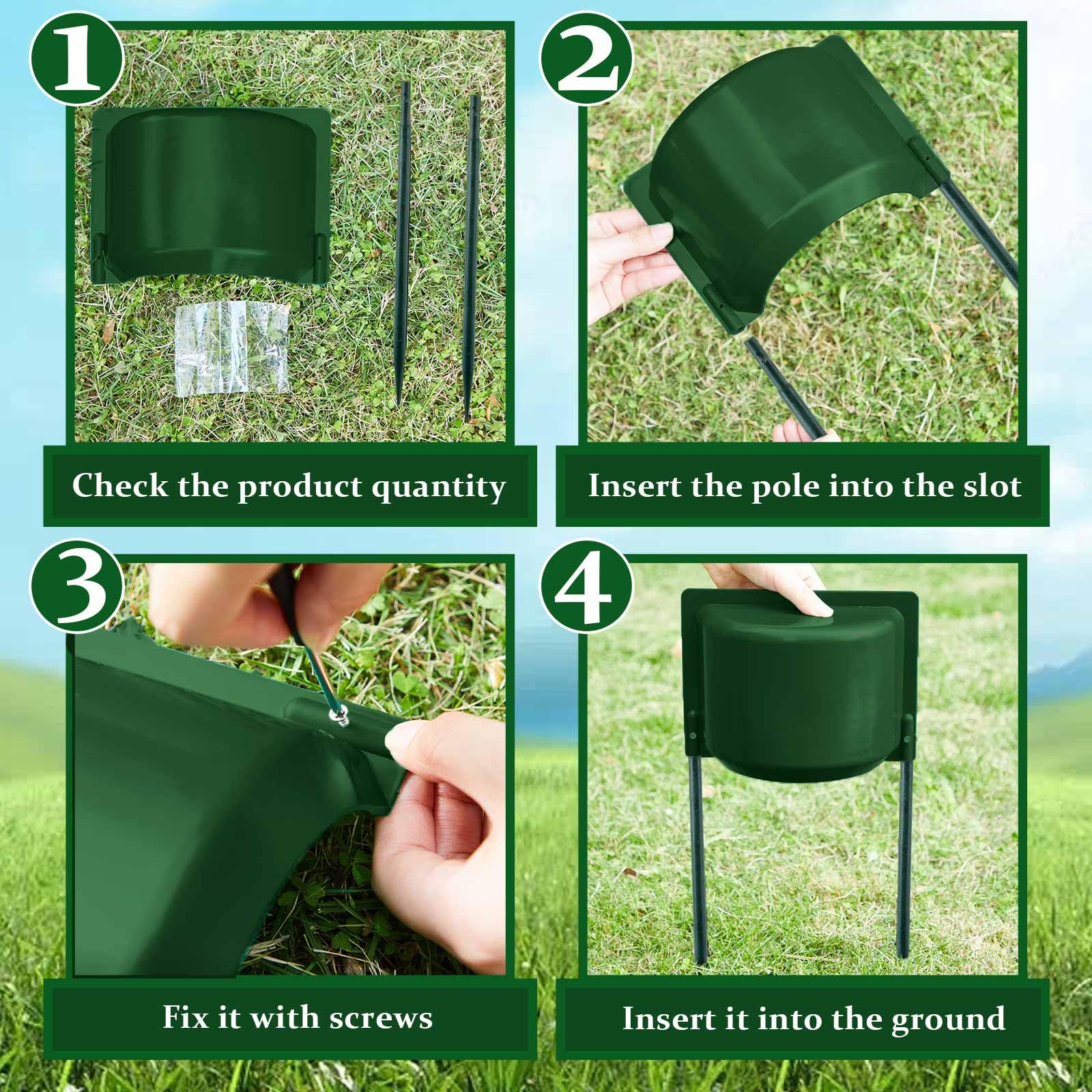 LemonRoad 2-pack sprinkler guards provide reliable protection across zones.