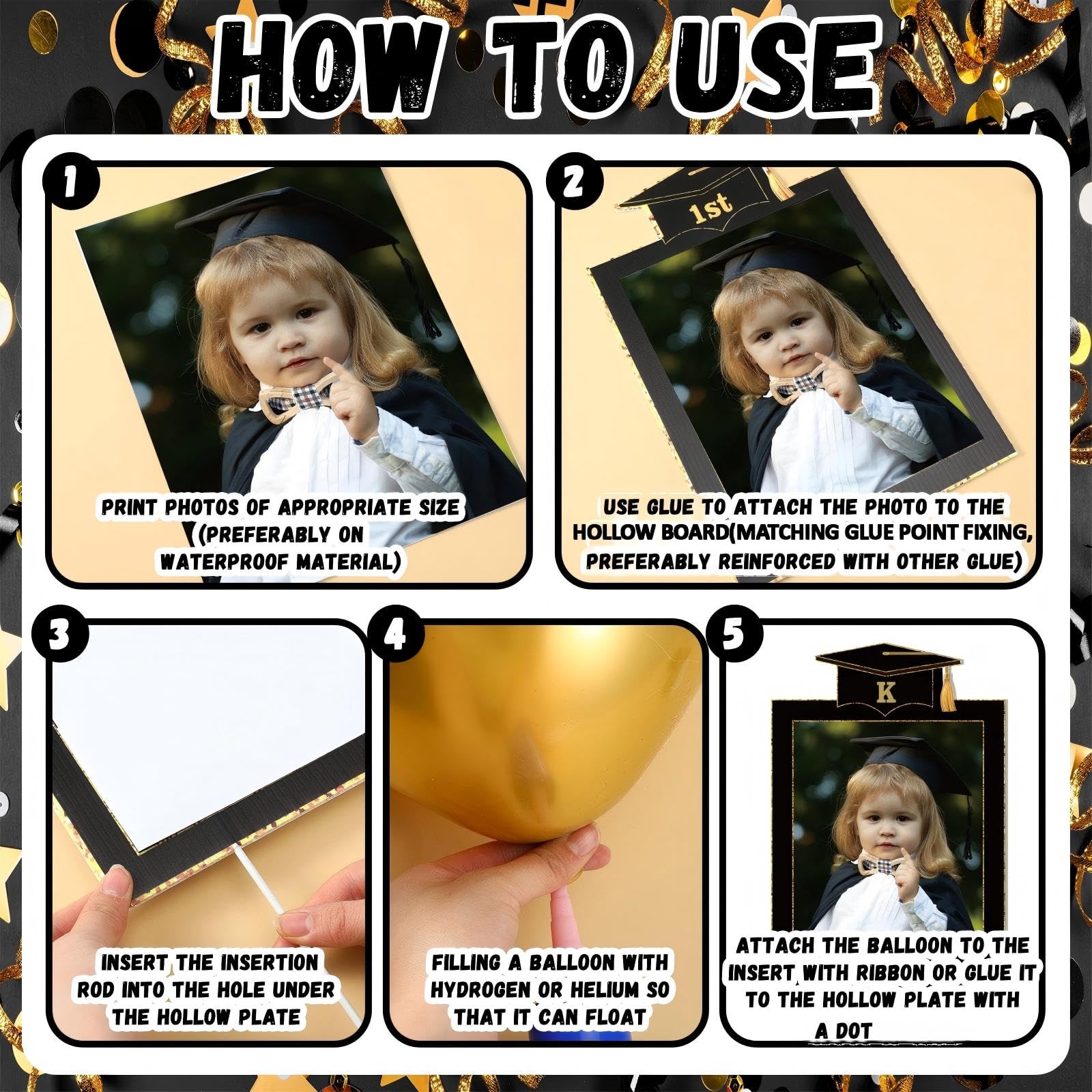 LemonSecret 11.8x8 inch signs fit standard 8x10 photos securely.