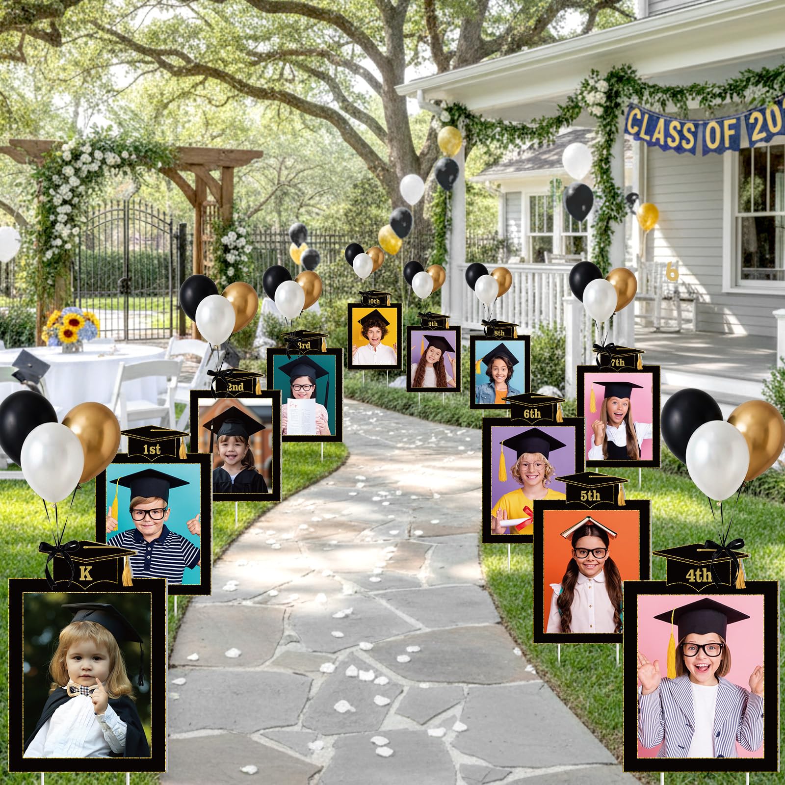 LemonSecret 13-piece graduation memories set covers K-12 milestones.
