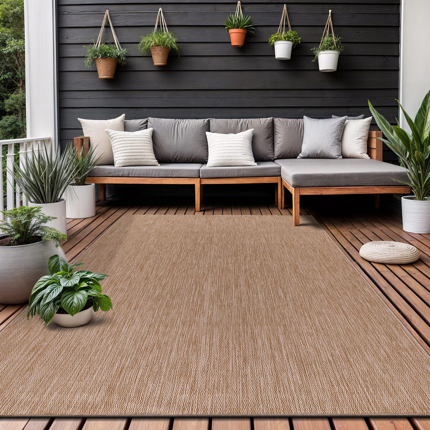 Lena Rug kitchen living area, versatile for indoor/outdoor use