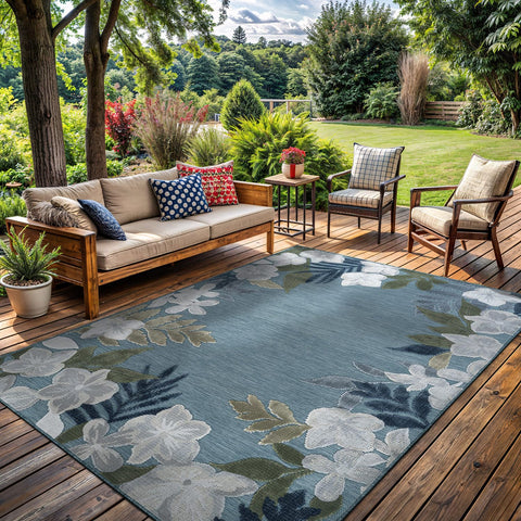 Lena Rug fast-drying low-maintenance solution for busy homes