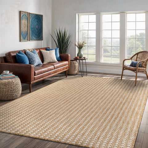 Lena Rug dries quickly to reduce downtime between uses.