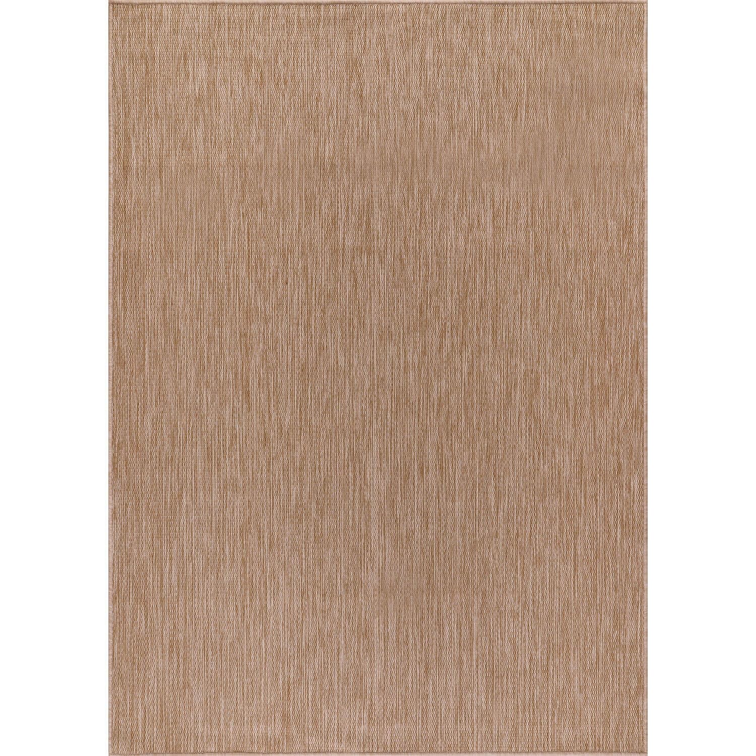 Lena Rug jute beige solid rug for indoor living spaces