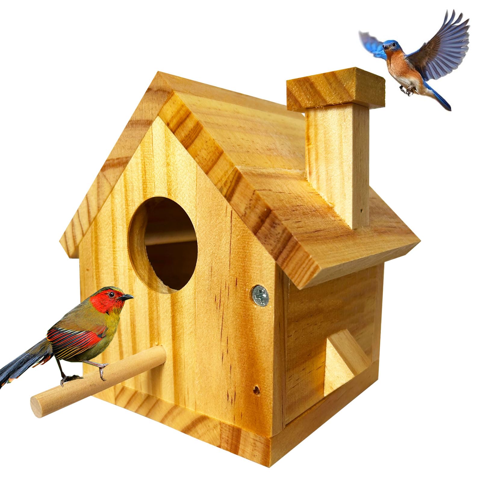 LENEDI hanging bird house designed for flexible garden setups