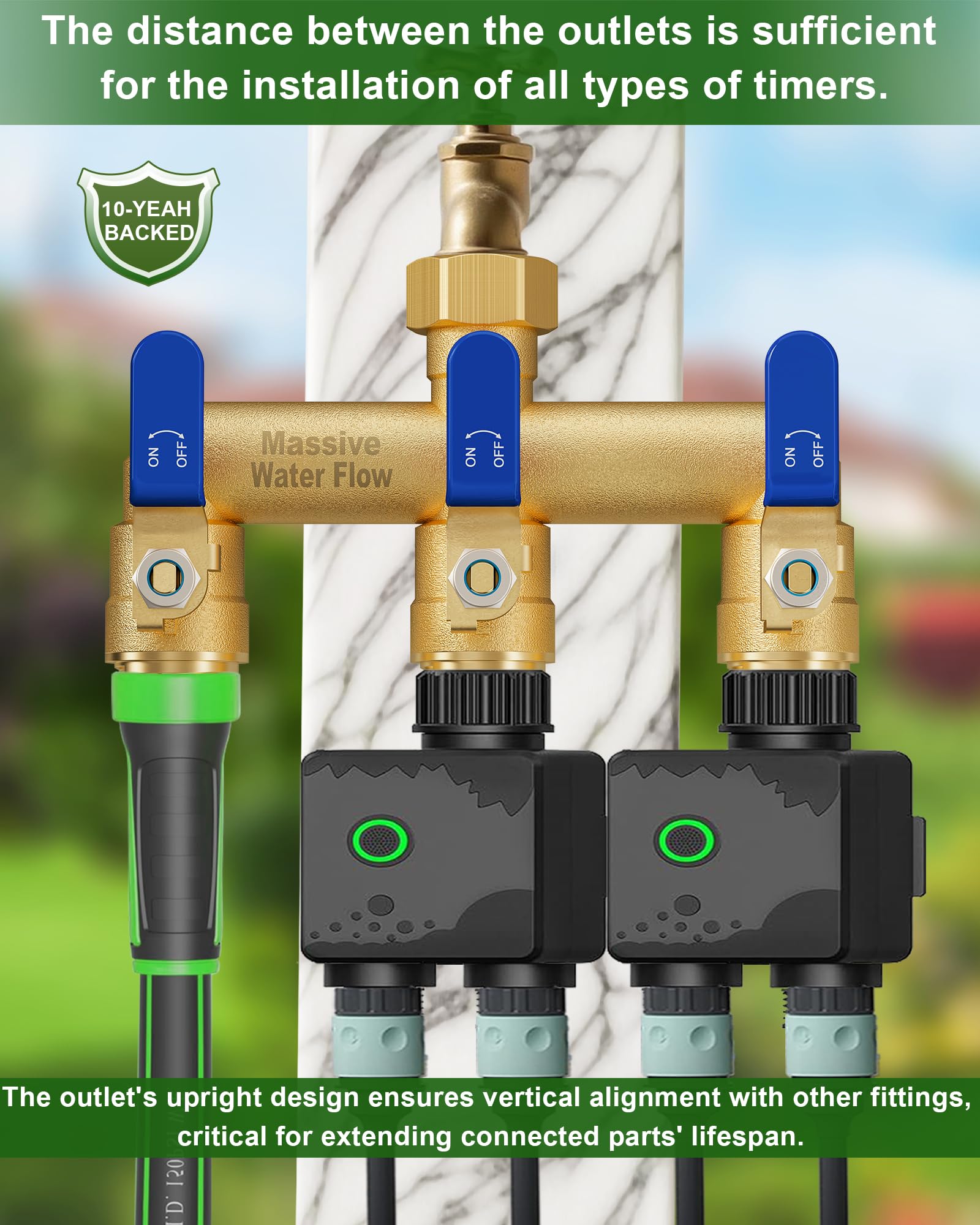 LNEZCDB extreme-temperature range supports year-round outdoor use.