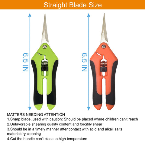 Lengnoyp comfort grip handle reduces fatigue during extended pruning sessions.