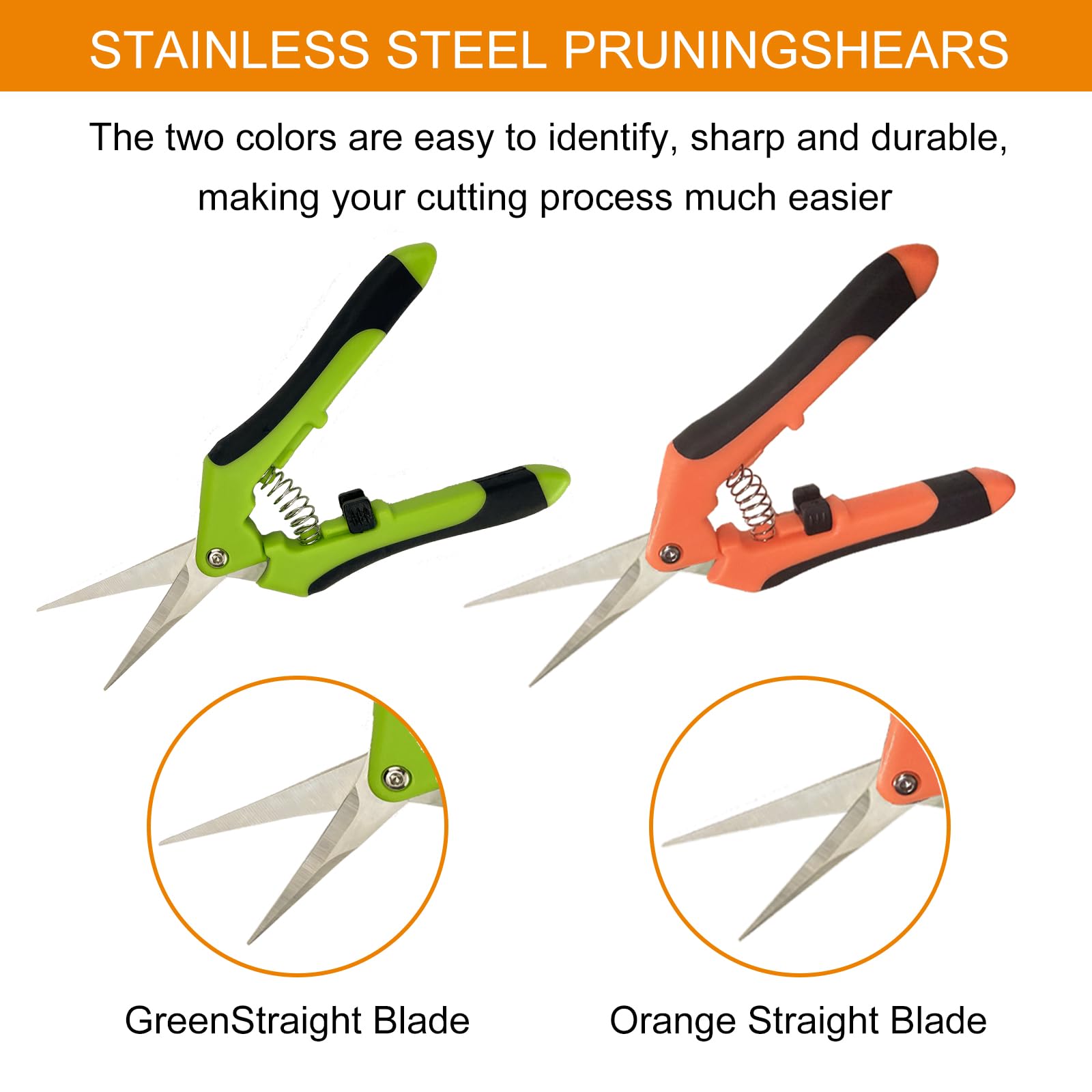 Lengnoyp safety lock mechanism keeps blades secure when not in use.