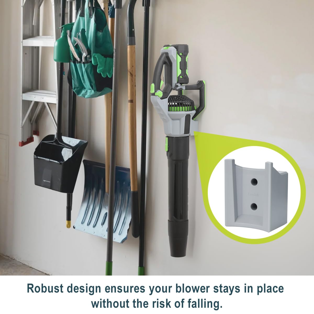 Lenink packaging includes bracket, anchors, and screws for a complete setup.