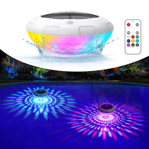 LENONE outdoor pool light adds festive glow to patio and poolside gatherings