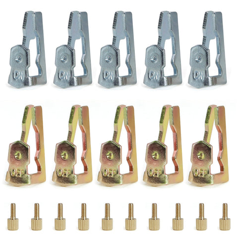Lenpestia pool timer clips kit with durable metal construction for reliable replacements.