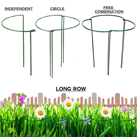 LEOBRO easy installation by inserting stakes into soil.