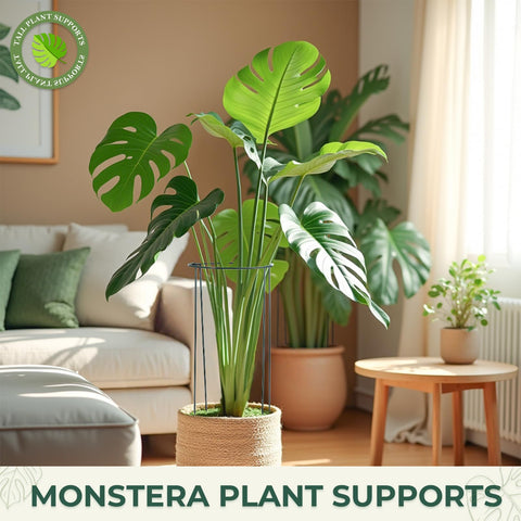 LEOBRO 8-pack plant supports are suitable for indoor and outdoor use