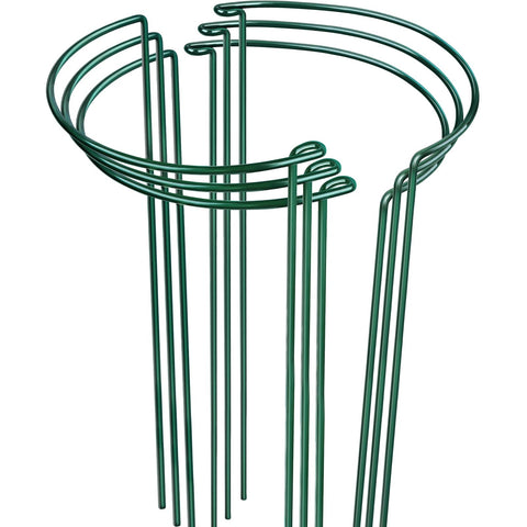 LEOBRO plant stakes 6pc set supports tall plants and upright growth