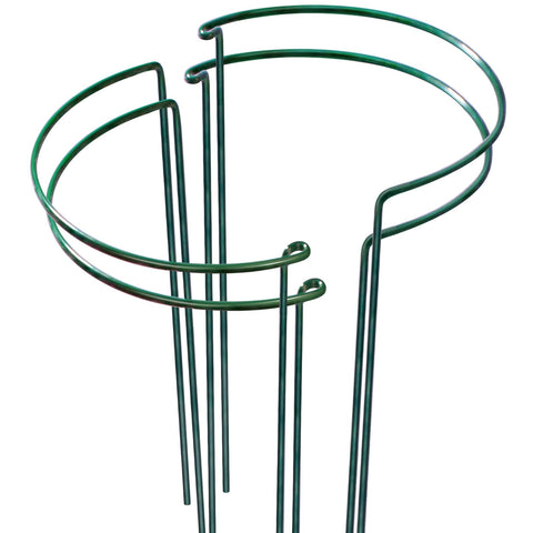 LEOBRO plant support stakes in a four-pack keep garden plants upright.
