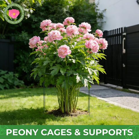 LEOBRO tomato support 24-inch stake keeps vines organized