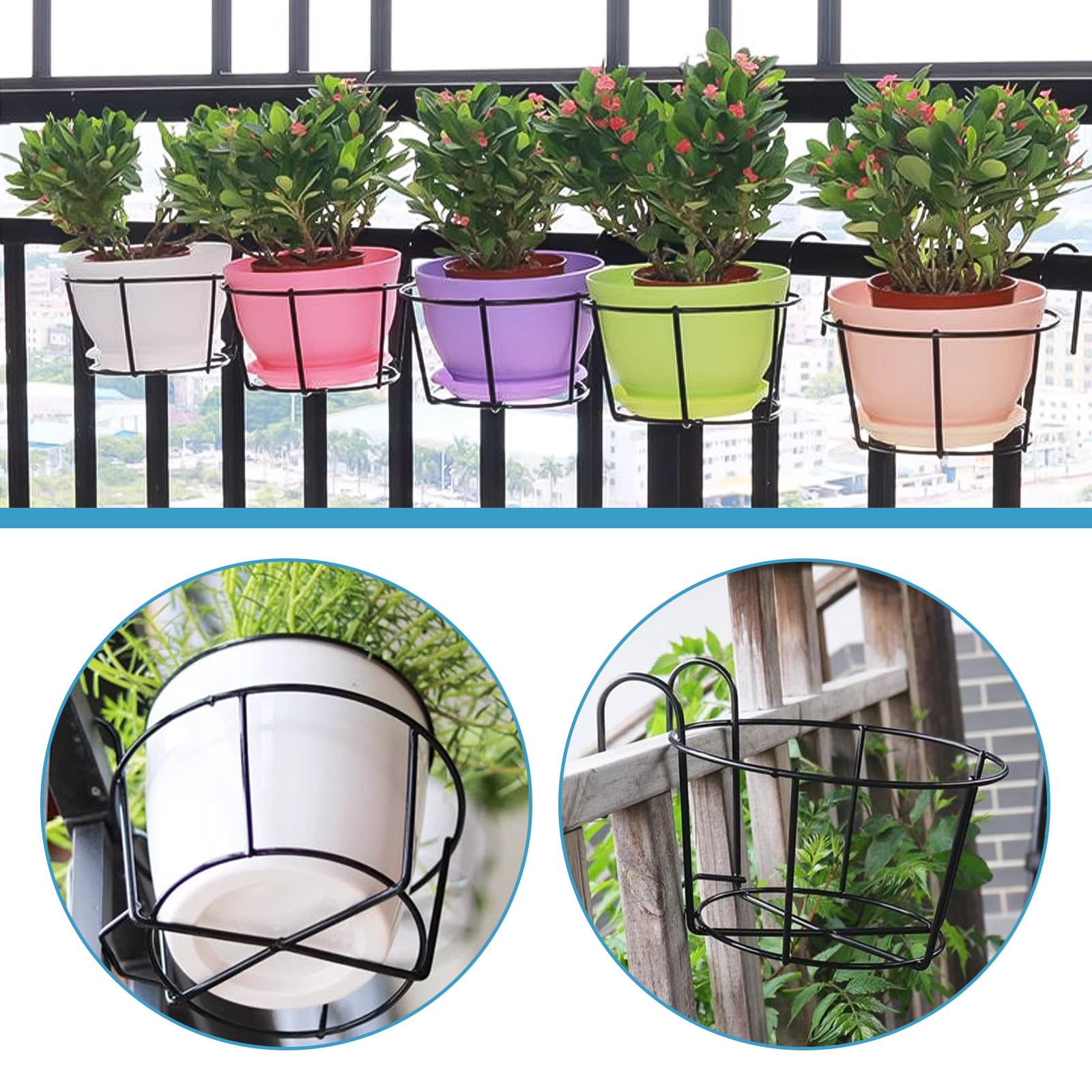 Leoenir compact planter for succulents and small blooms