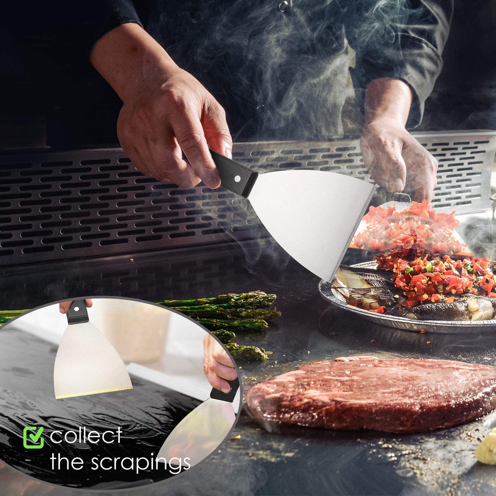 Leonyo ABS handle is heat-proof and anti-impact for comfortable, safe cleaning
