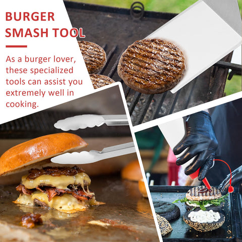 Leonyo edge scraper for quick clean-up on flat-top grills
