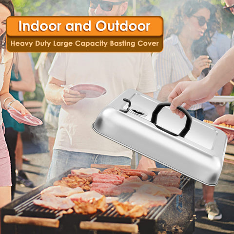 Leonyo multipurpose griddle lid fits eggs, cheese, quesadillas.