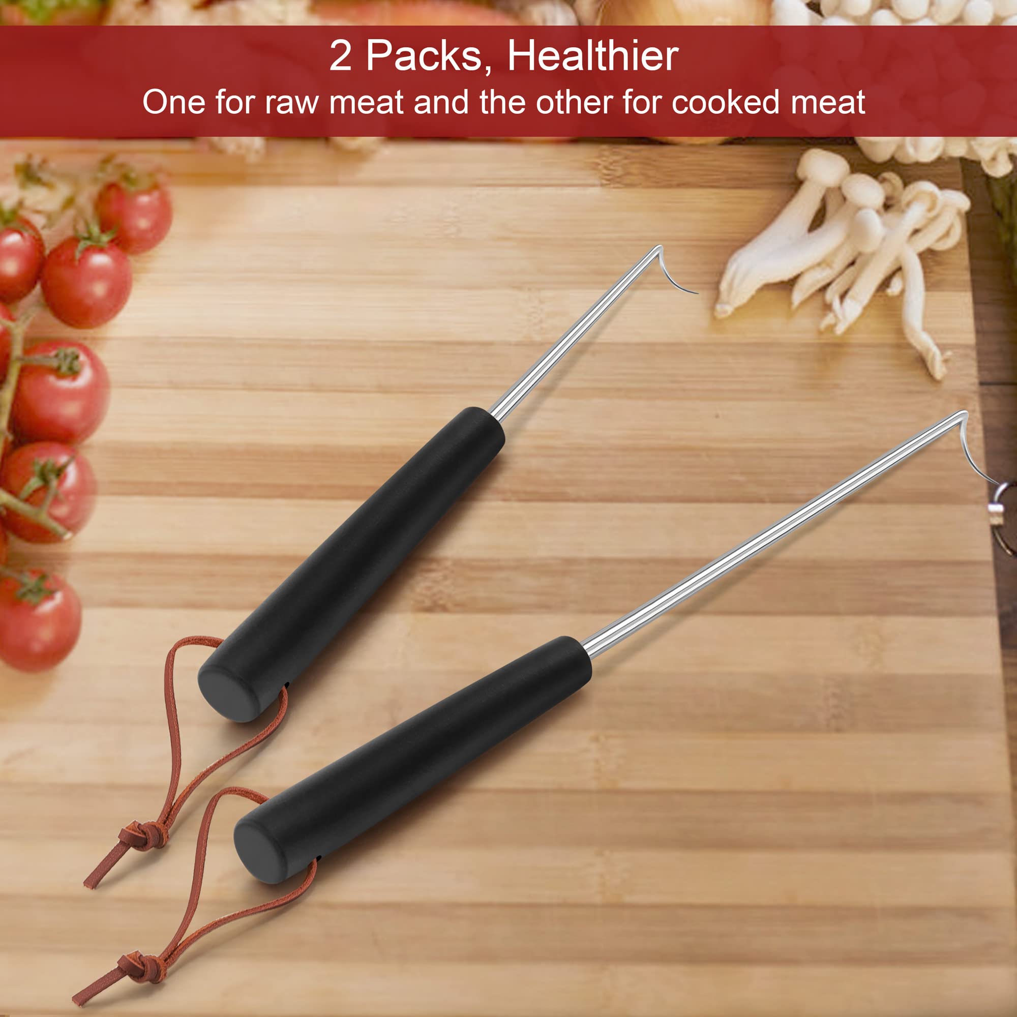 Leonyo plastic handles offer a comfortable, secure grip.