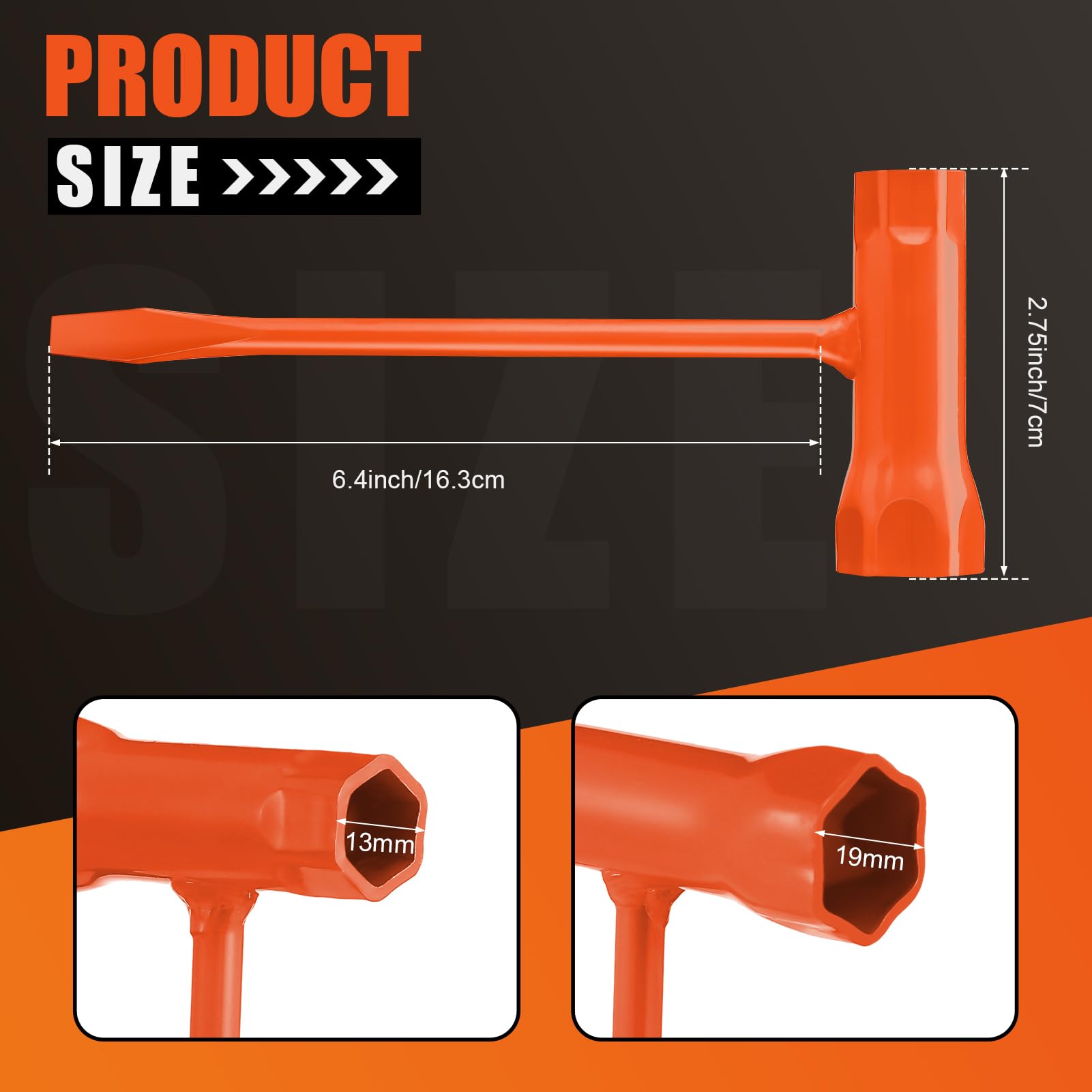 Leriton combination screwdriver scrench tool enables quick nut adjustments.