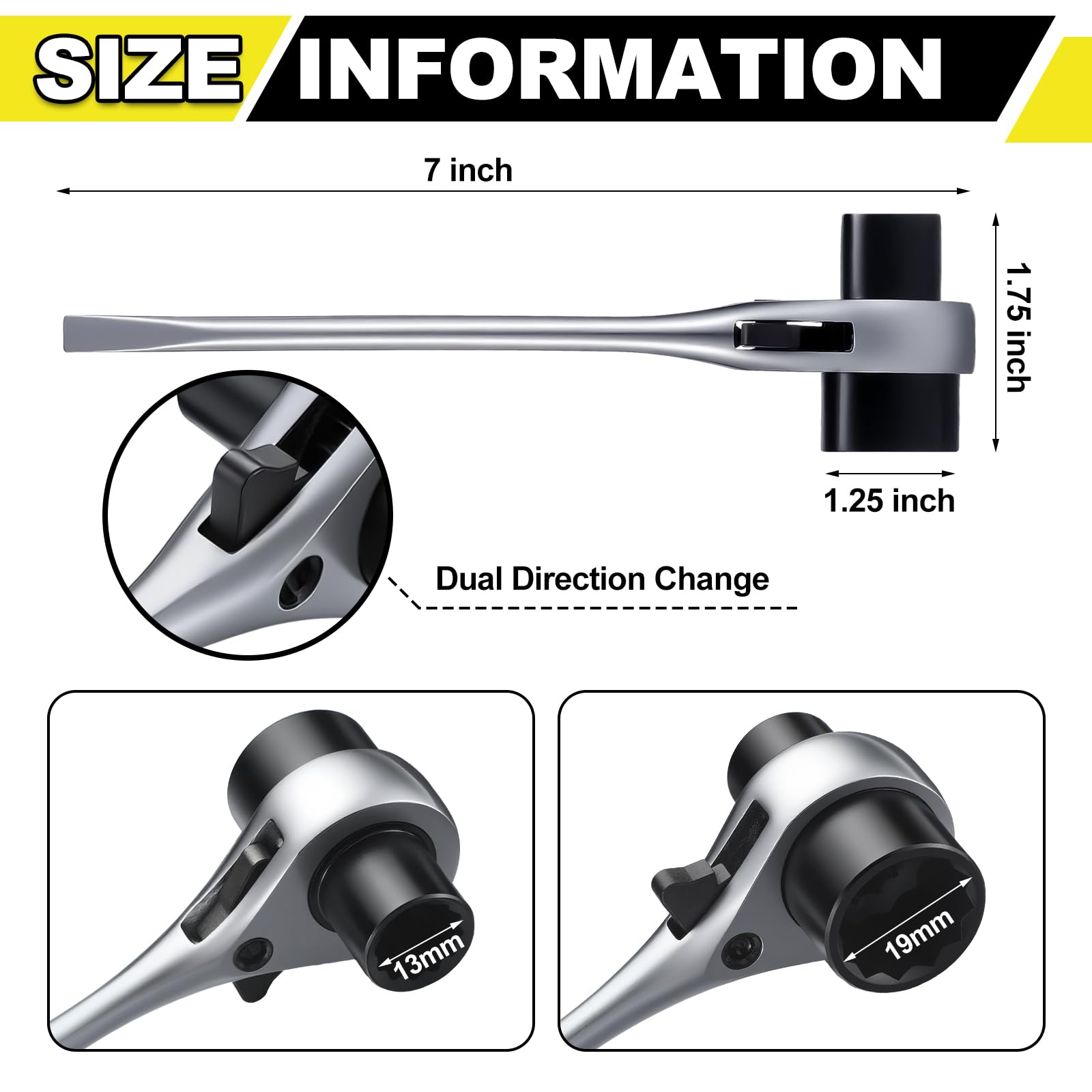 Leriton combination screwdriver and wrench for versatile saw maintenance.