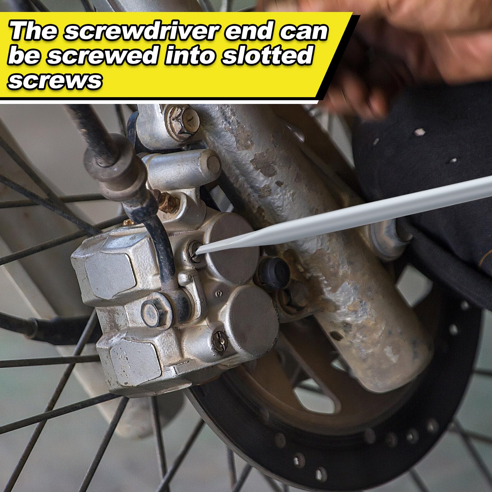 Space-saving design helps keep chainsaw kits organized.