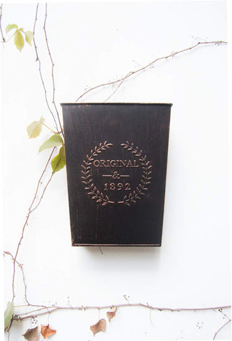 LESEN wall planters size 8.7 inches tall with 6.7 inch top diameter.