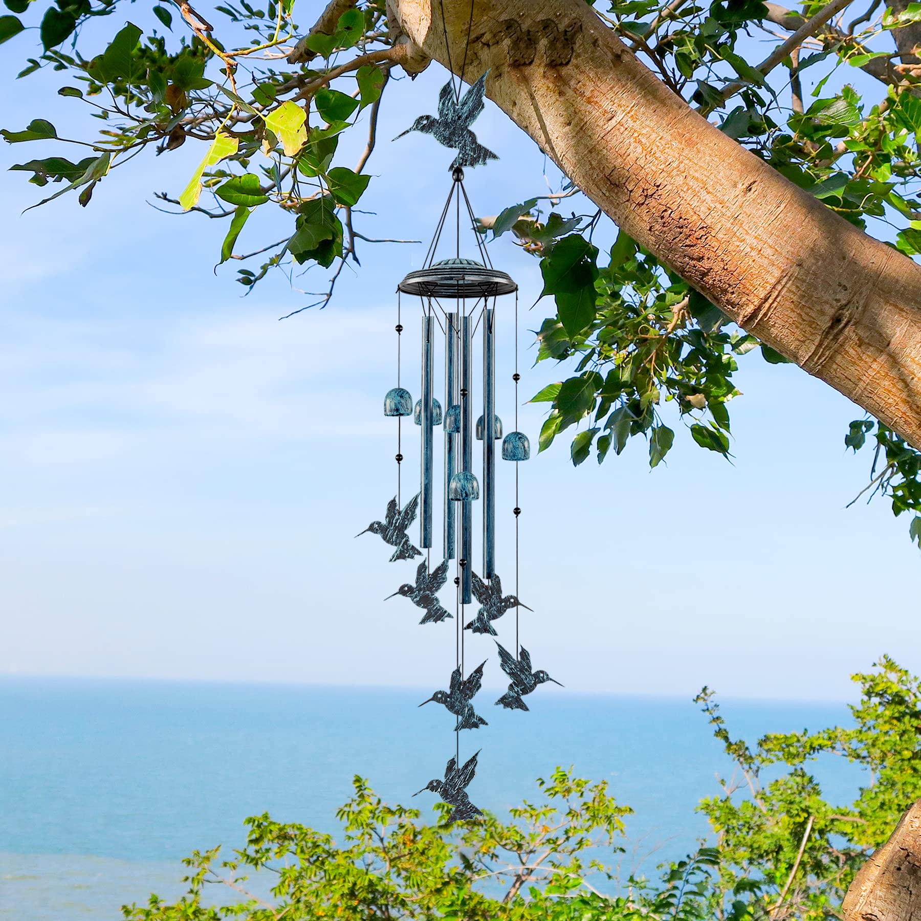 LESES waterproof coating protects outdoor chime for long lasting display