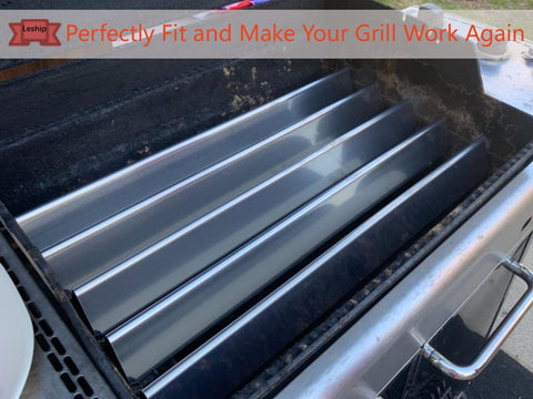 Leship flavorizer bars 5-pack ensures ready replacement for Weber grills