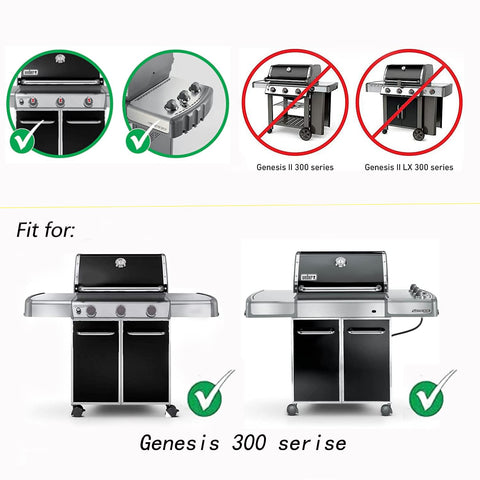 Leship porcelain-coated cast iron grate with sear-friendly surface.
