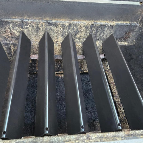 Leship set of five flavorizer bars for Weber Spirit II compatibility