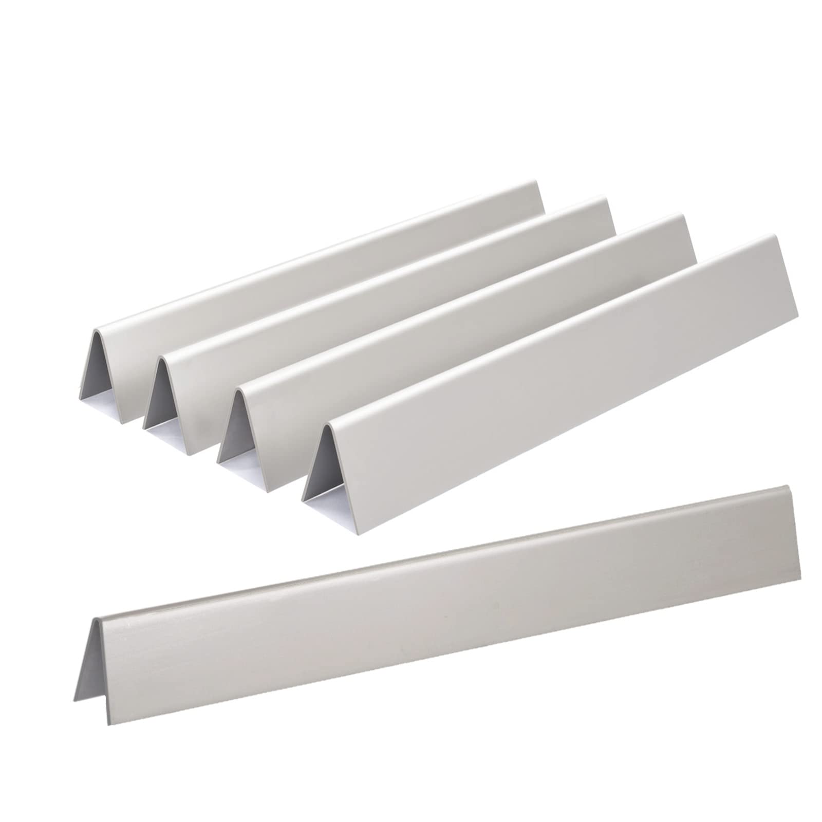 Leship flavorizer bars for Weber 7536 close-up in durable 304 stainless steel