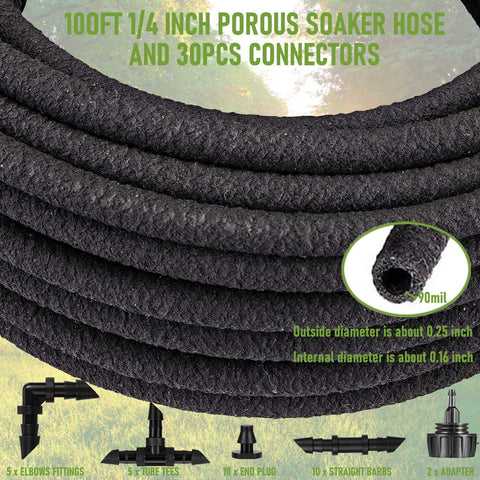 Lesimnky ground-level watering supports healthy root growth for veggies