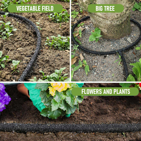 Lesimnky reliable irrigation setup for garden beds and lawns