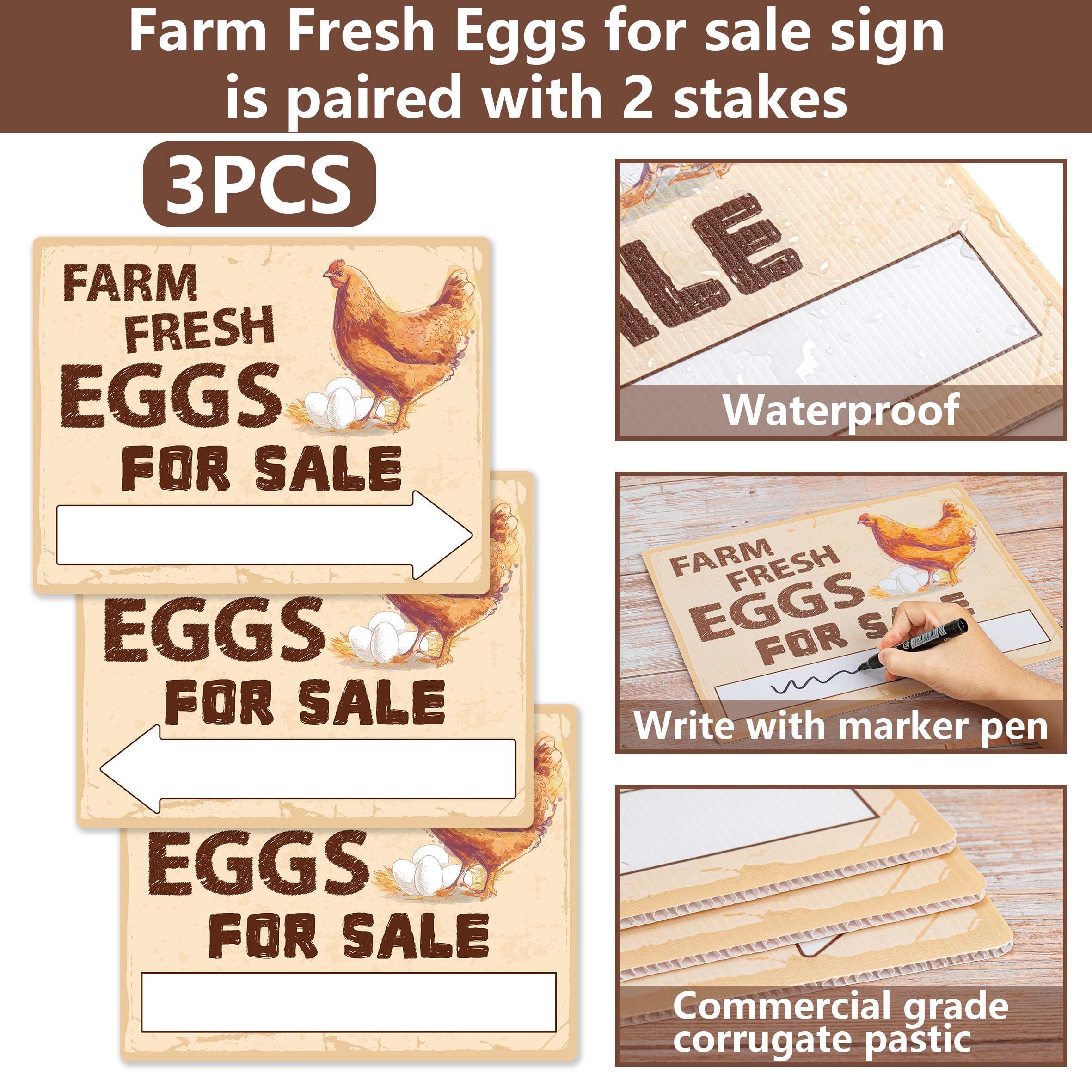 Lesnala weather-resistant sign print remains crisp in rain and sun