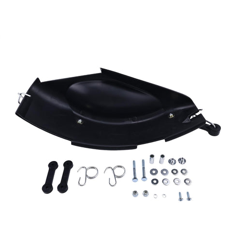 Lesurey GY00115 mulch cover edge design ensuring snug fit on mower deck.