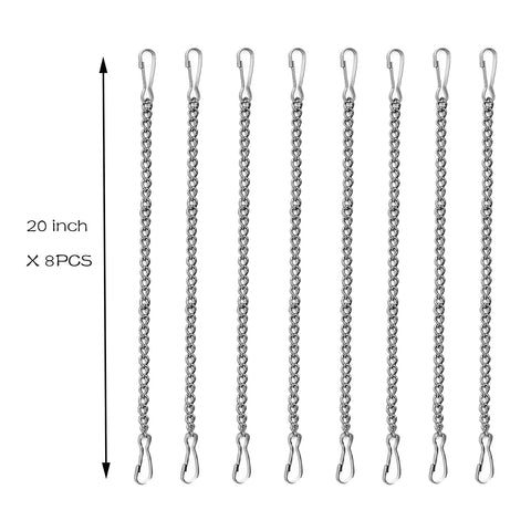 LESYDGSI stained-glass hanging chains for outdoor decor with weatherproof durability.