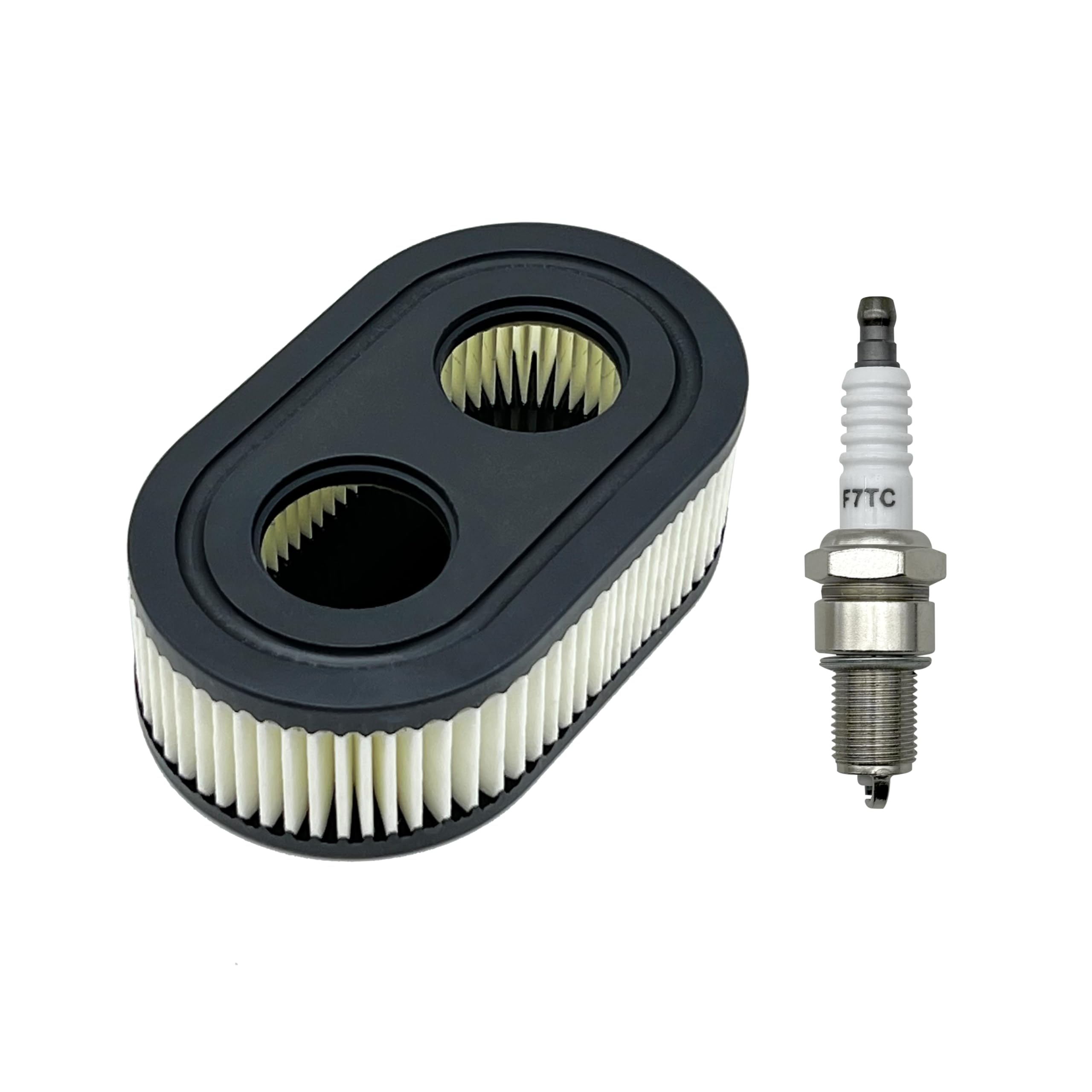 LETAYAR 593260 air filter and spark plug kit for Troy-Bilt, smoother starts.