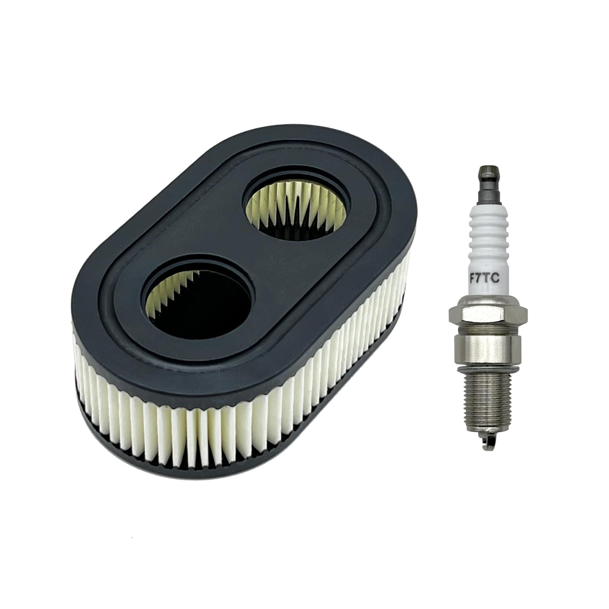 LETAYAR 593260 air filter and spark plug kit for Troy-Bilt, smoother starts.
