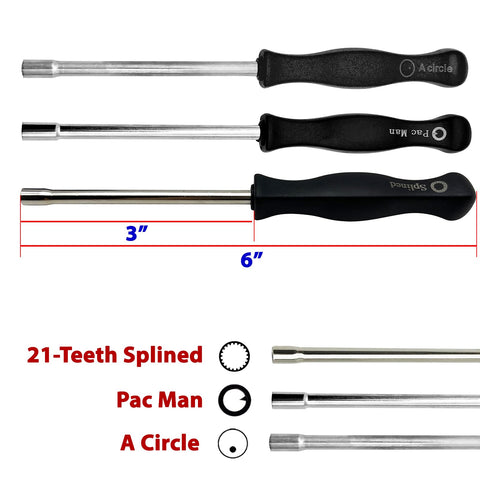 Letayar A-Circle tool enables smooth carburetor tuning on 2-cycle engines.