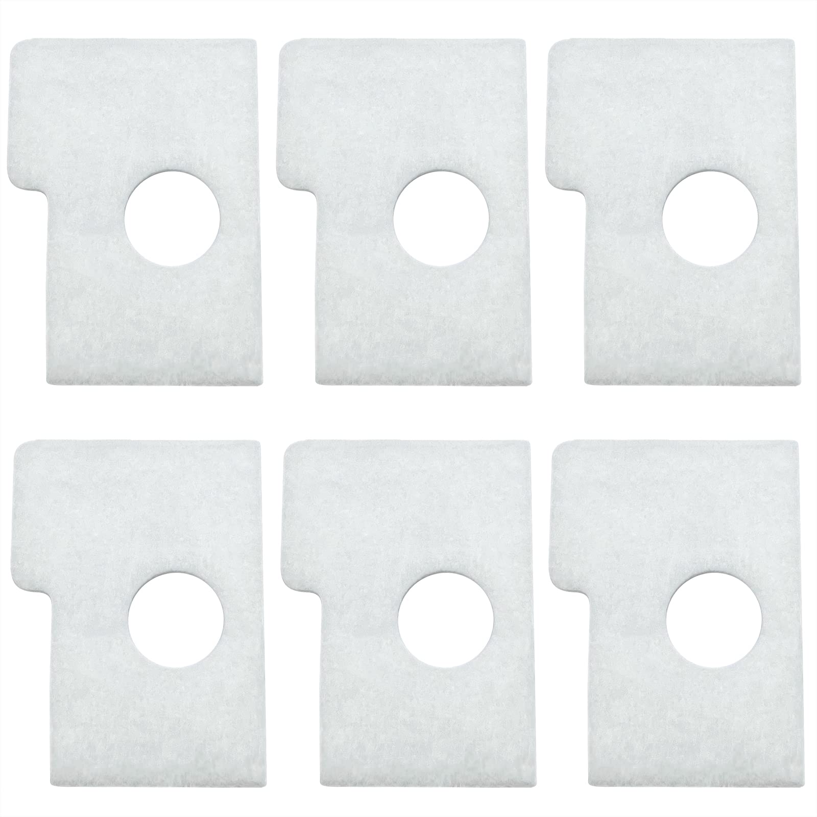 LETAYAR six-pack foam air filters for STIHL MS170/MS180, durable filtration ready for use.