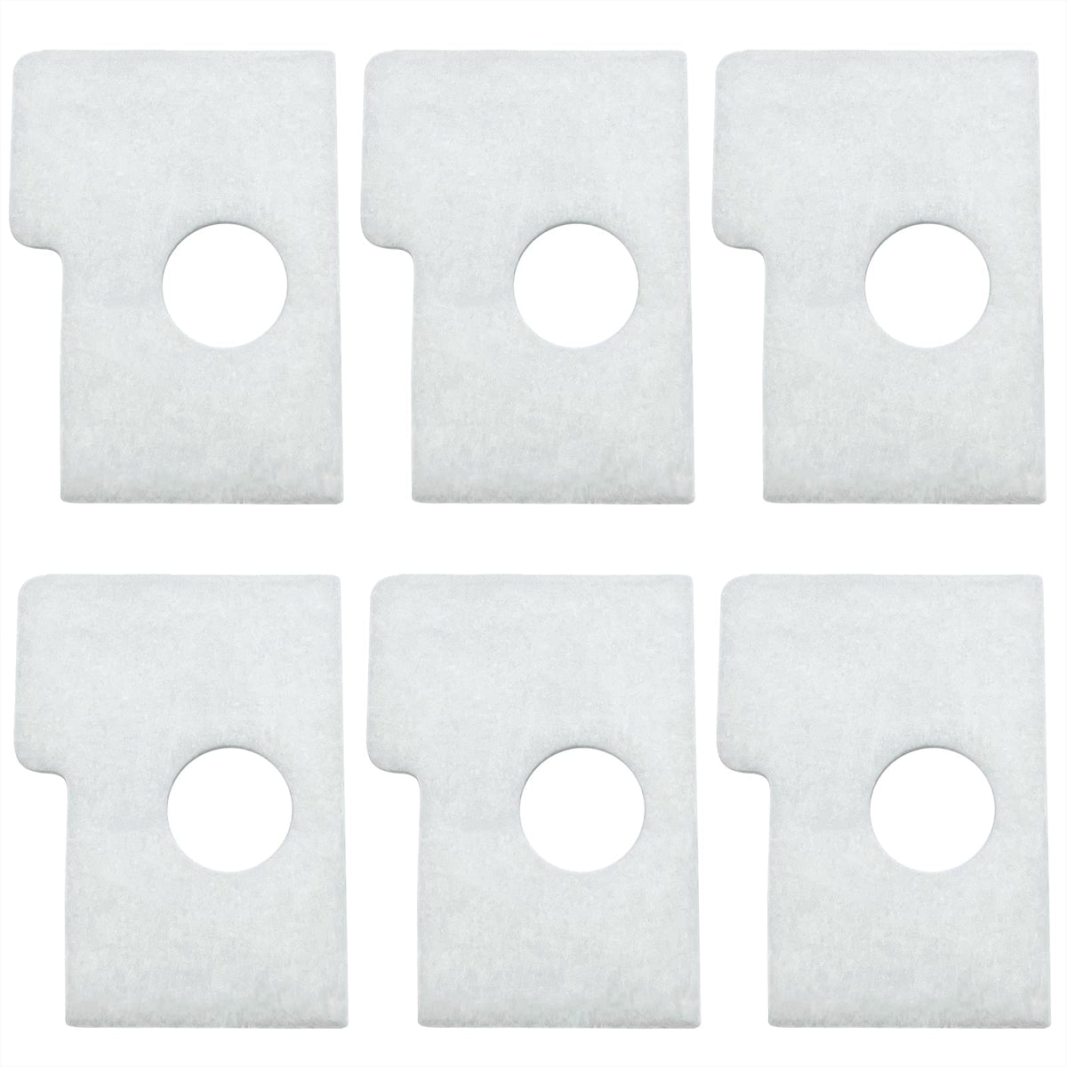 LETAYAR six-pack foam air filters for STIHL MS170/MS180, durable filtration ready for use.
