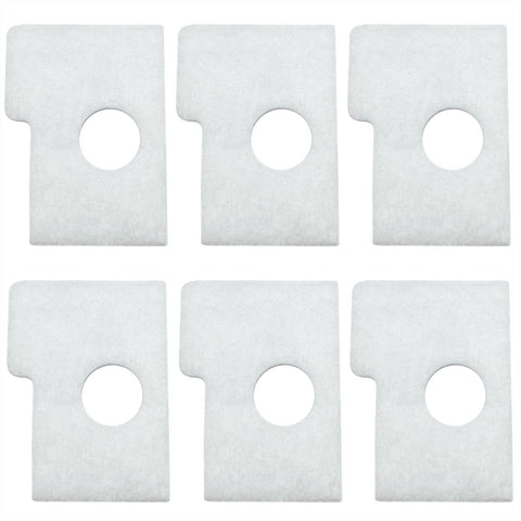 LETAYAR six-pack foam air filters for STIHL MS170/MS180, durable filtration ready for use.