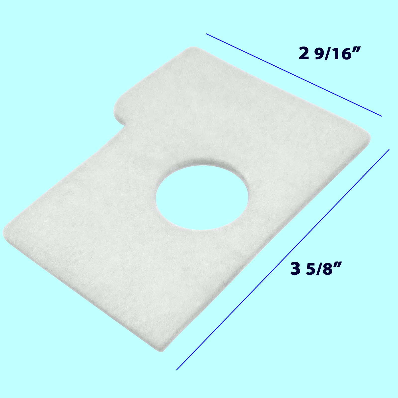 Close-up of LETAYAR foam material showing dense filtration for STIHL MS170/MS180.