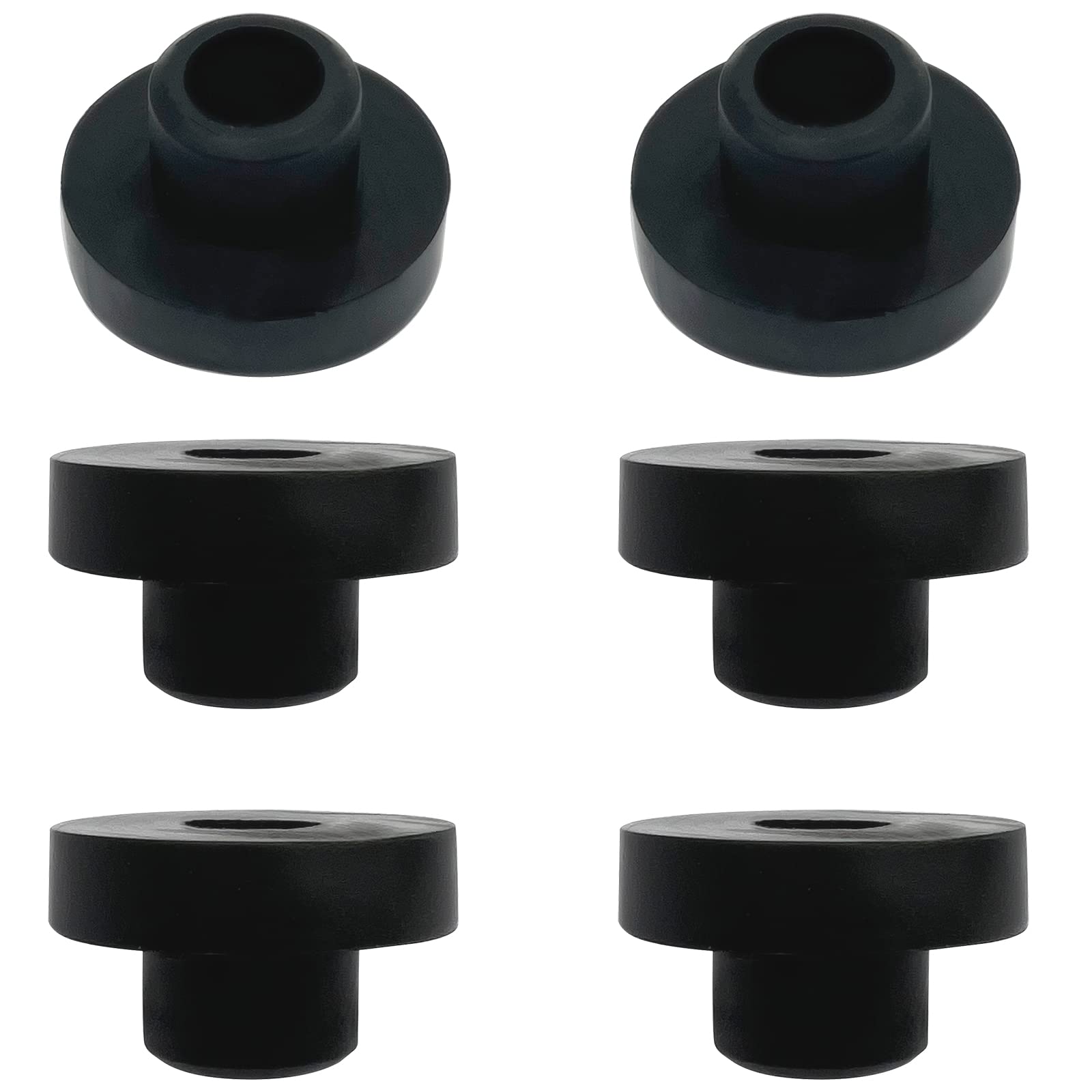 Letayar fuel tank bushing grommet 6-pack seals lawn mower openings for leak prevention.