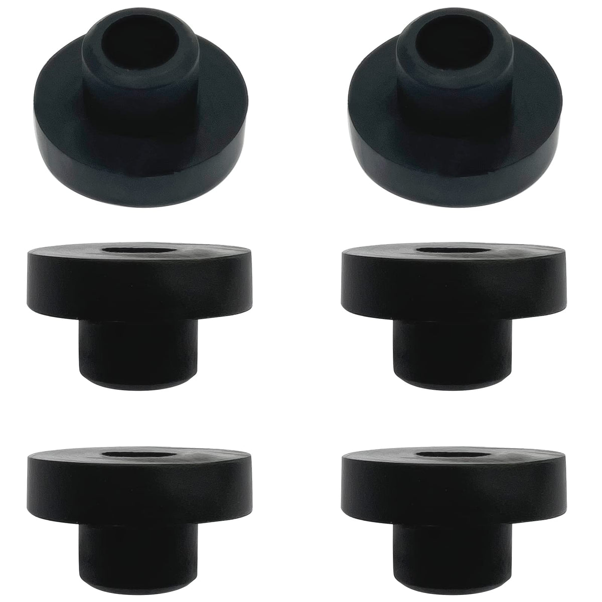 Letayar fuel tank bushing grommet 6-pack seals lawn mower openings for leak prevention.